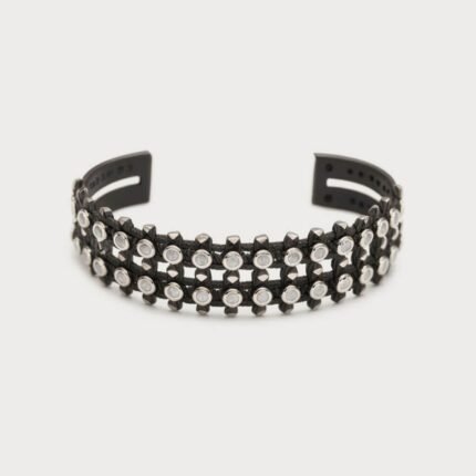 Vintage Black Plastic Bangle